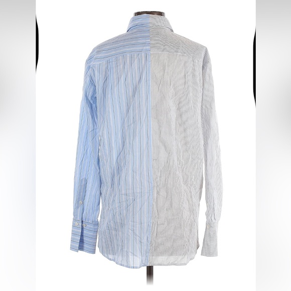FRAME Le Mix Blanc Multi Oversized Shirt - Picture 8 of 11